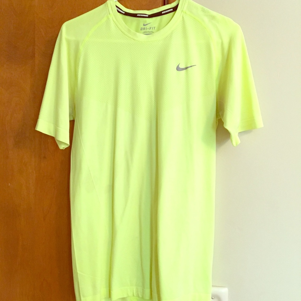 Nike Men’s Yellow Dri-Fit Tee